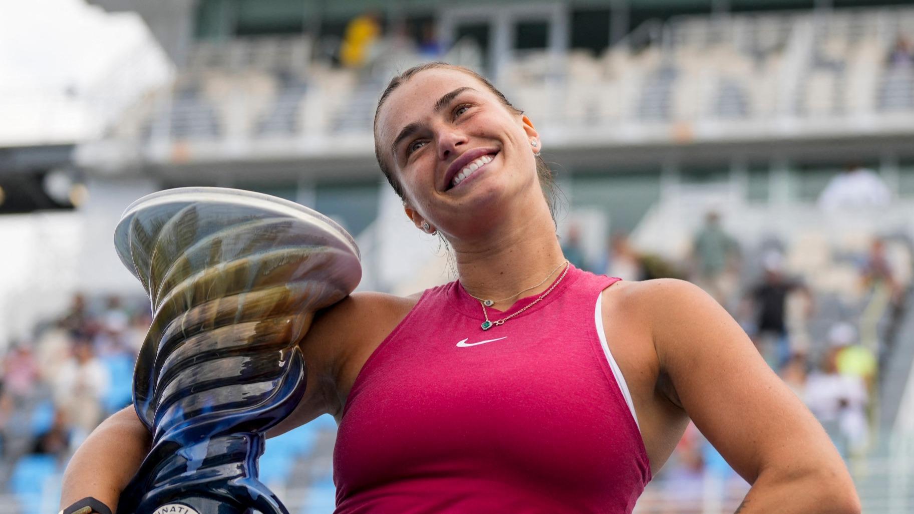 Tennis : à une semaine de l'US Open, Sinner et Sabalenka sacrés à Cincinnati