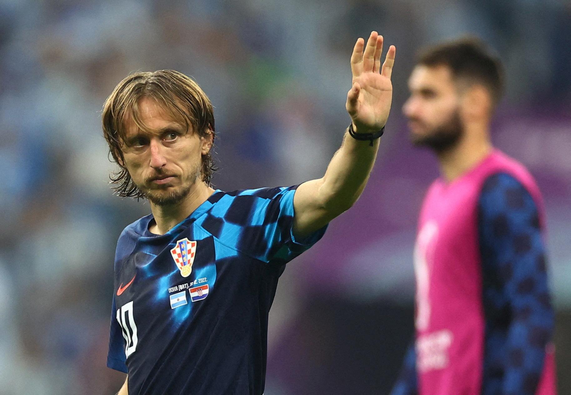 Coupe du monde : Modric ovationné à sa sortie malgré l'élimination