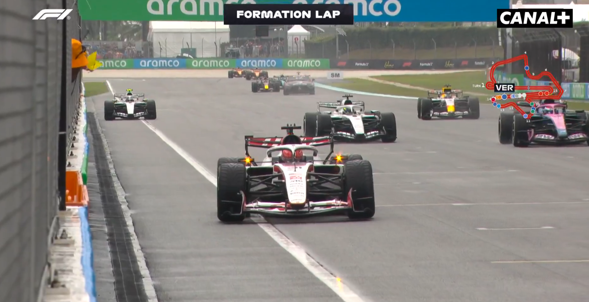 Formule 1 : chaos total et situation ubuesque à Sepang avec des monoplaces incapables de rouler sur une piste mouillée