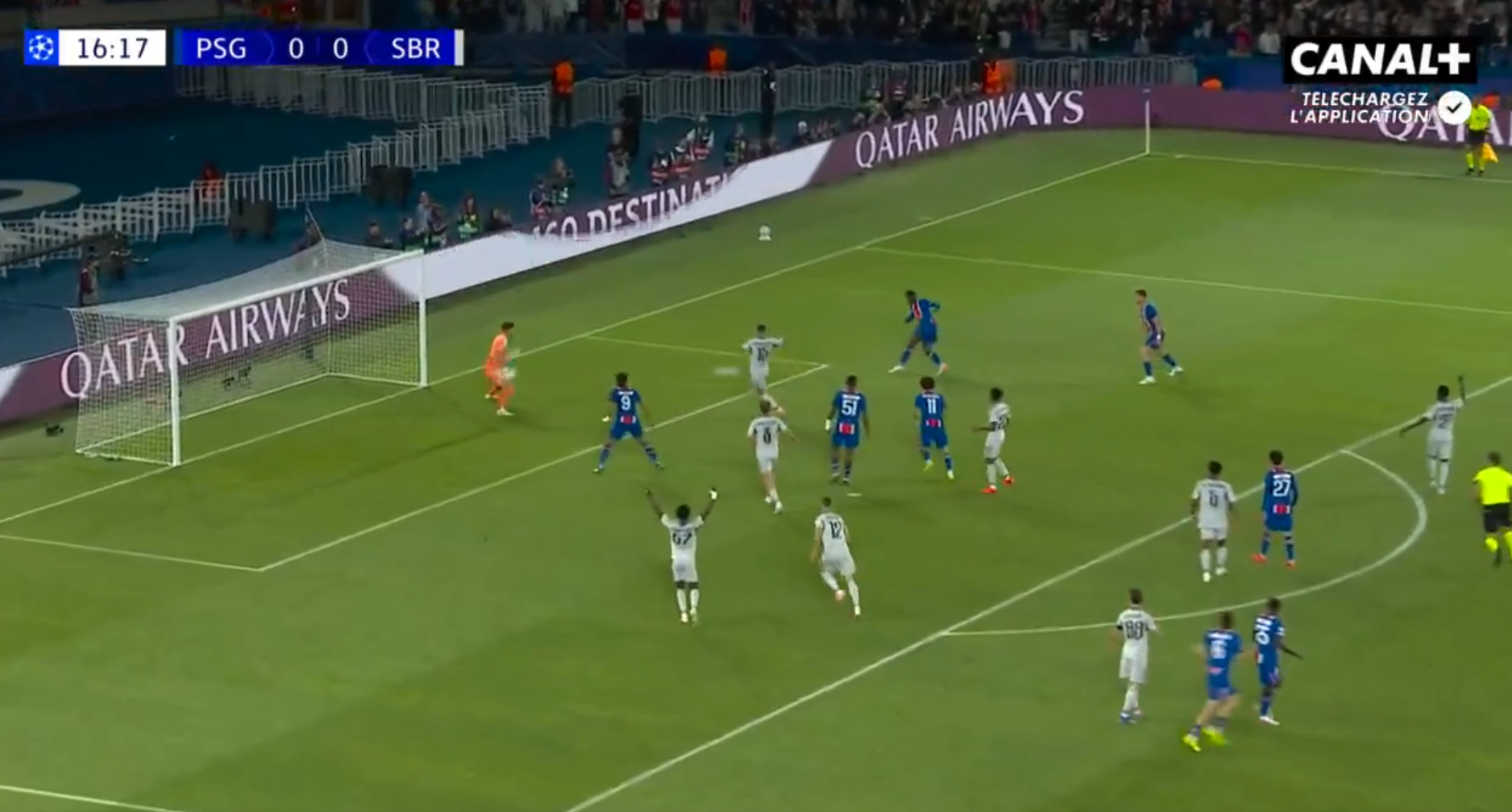 PSG-Bratislava : en vidéo, la frappe puissante d’Ousmane Dembélé pour ouvrir le score
