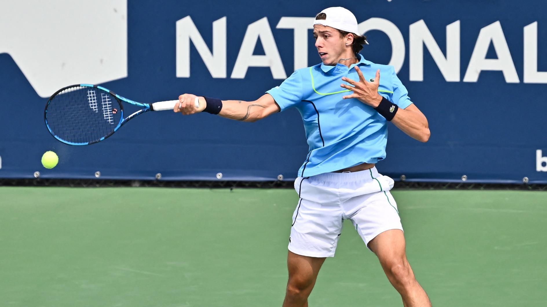 Tennis : Arthur Cazaux prend le dessus sur Van de Zandschulp au premier tour de l’ATP 250 de Winston-Salem