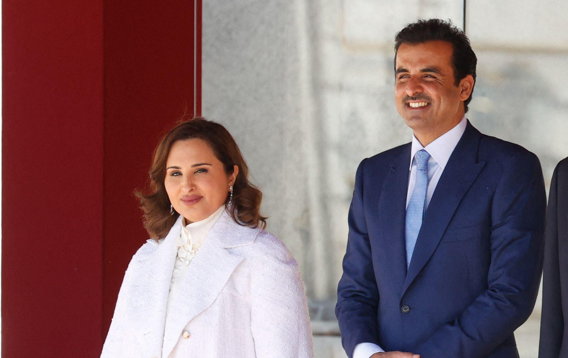 L&#039;émir du Qatar, ses trois femmes et ses treize enfants : la puissante famille royale du Golfe