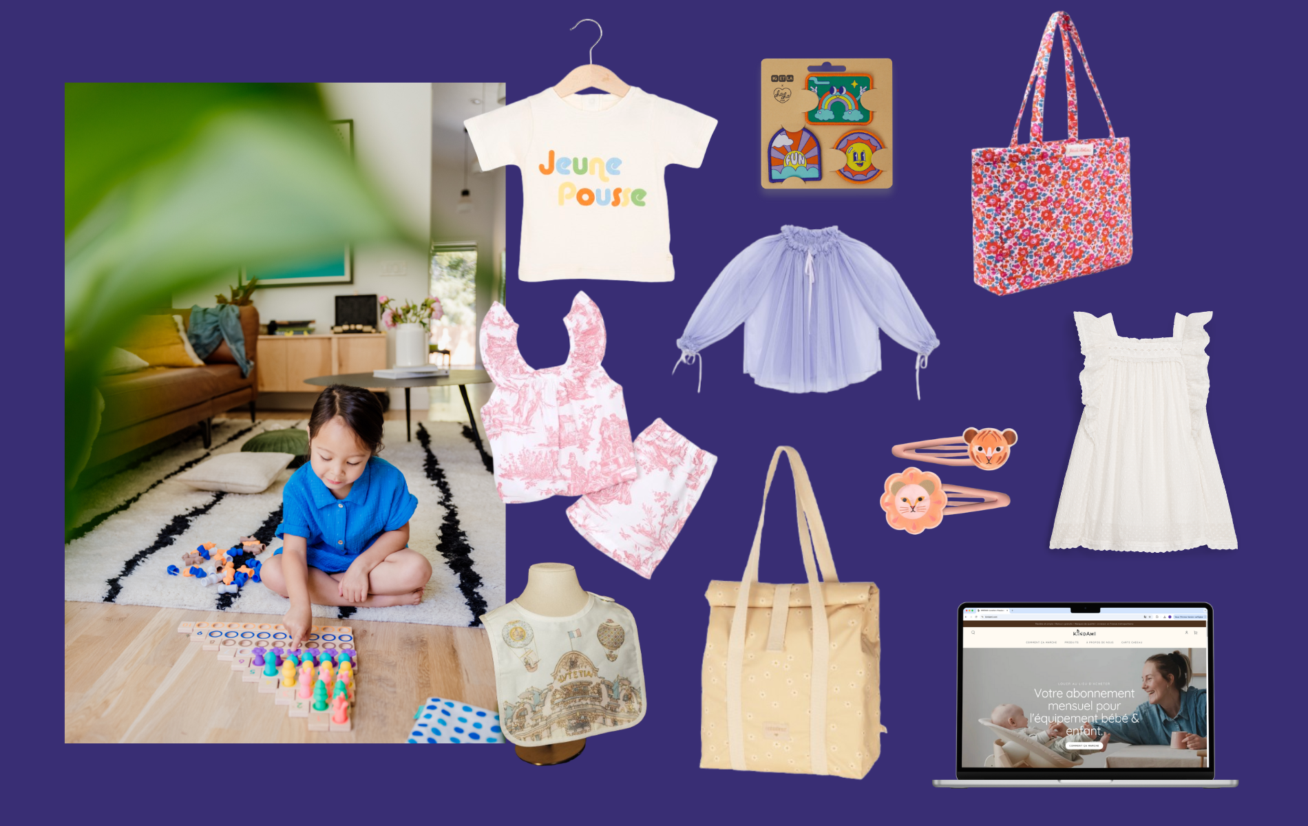 Les bébés Manas, l’application Kindami, les kits de jeu Lovevery... L’Impératif Madame