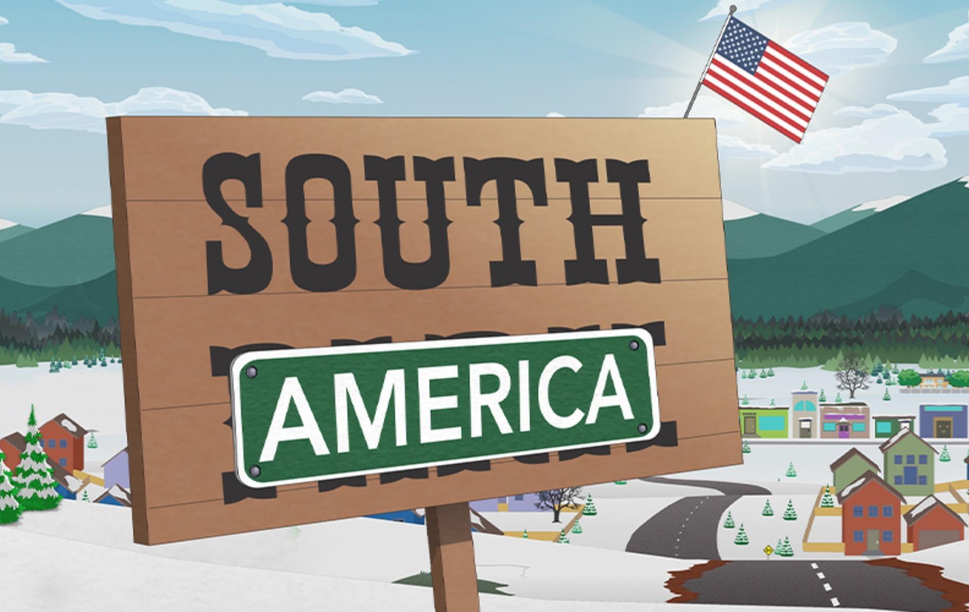 La série South Park se rebaptise South America pour se moquer de Donald Trump Thumbnail