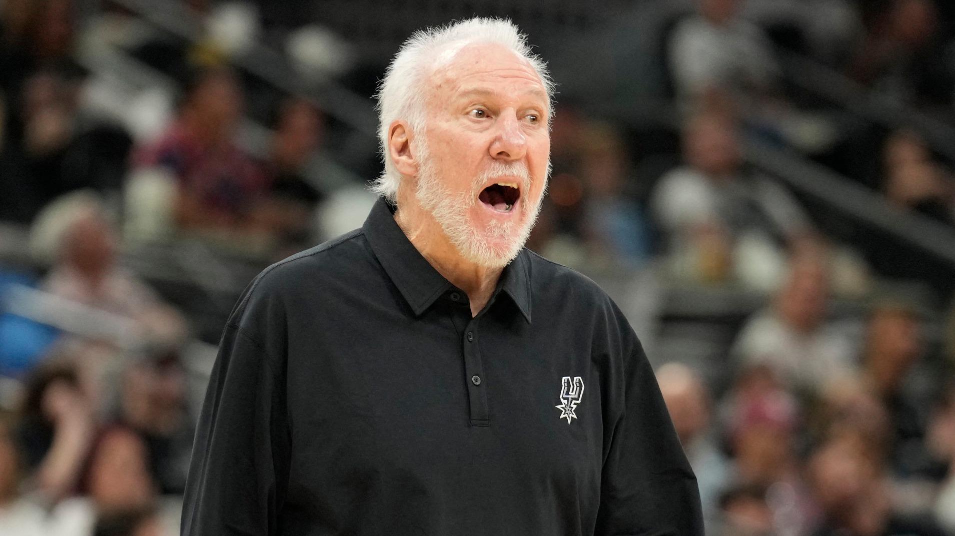 NBA : «Il est pathétique, c’est un pleurnicheur», Popovich s’en prend à Trump