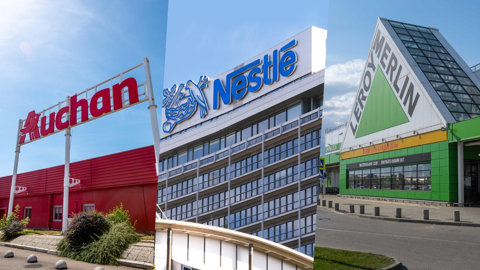 En Russie, les filiales d’Auchan, Nestlé et Leroy Merlin sous administration provisoire