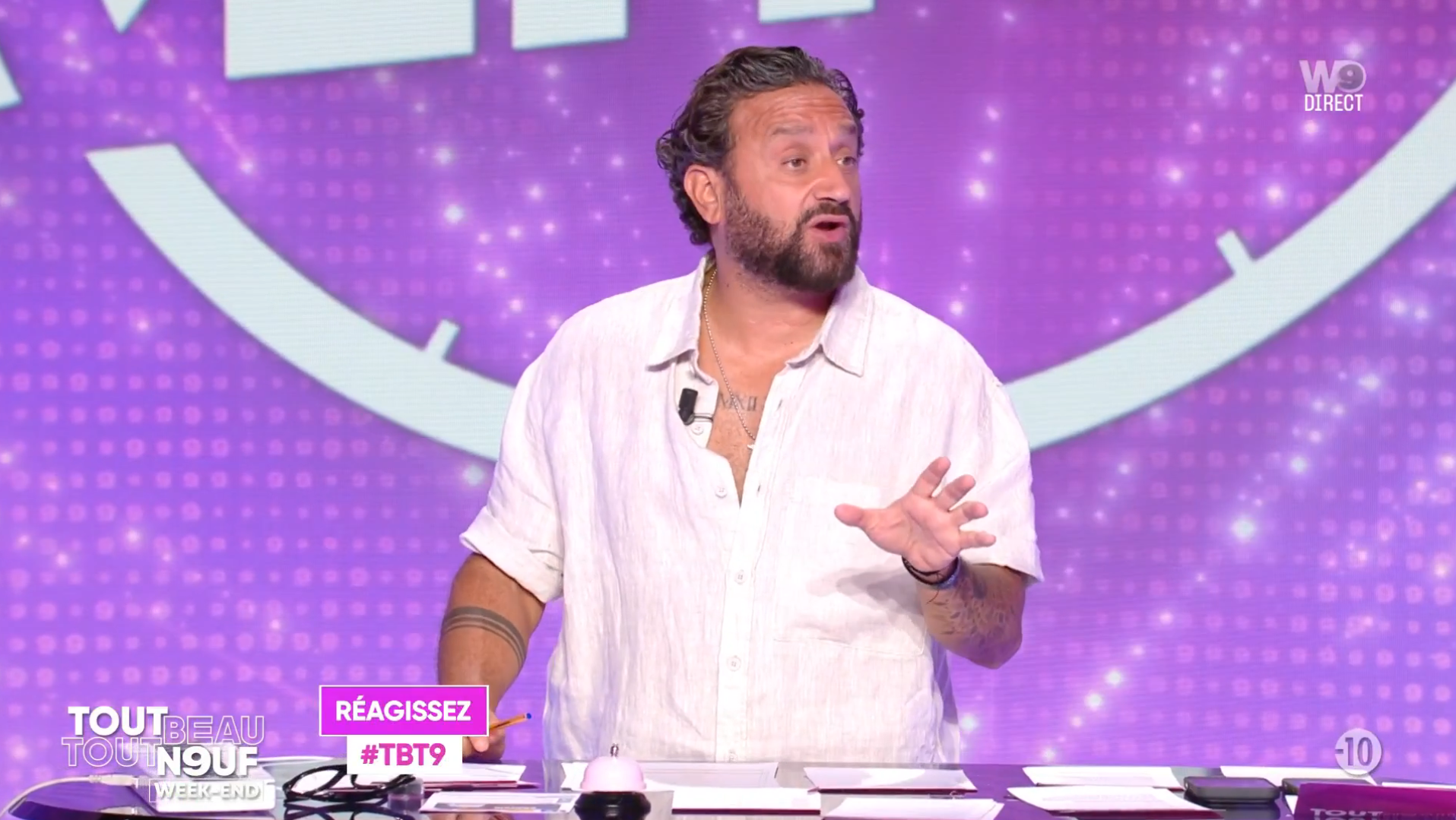 Pourquoi Cyril Hanouna est absent de «Tout beau tout N9uf» ce lundi sur W9 ?