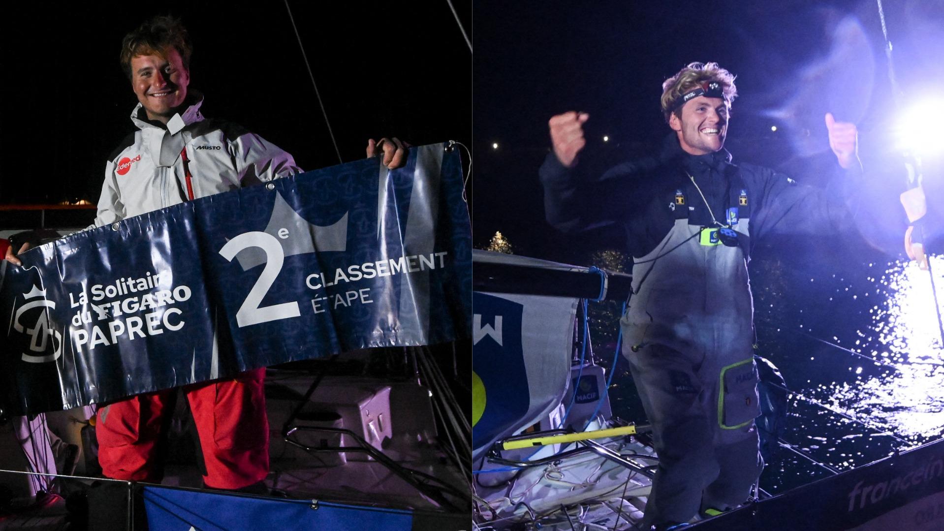 La Solitaire du Figaro Paprec : Berrehar et Morvan, fiers adversaires du vainqueur