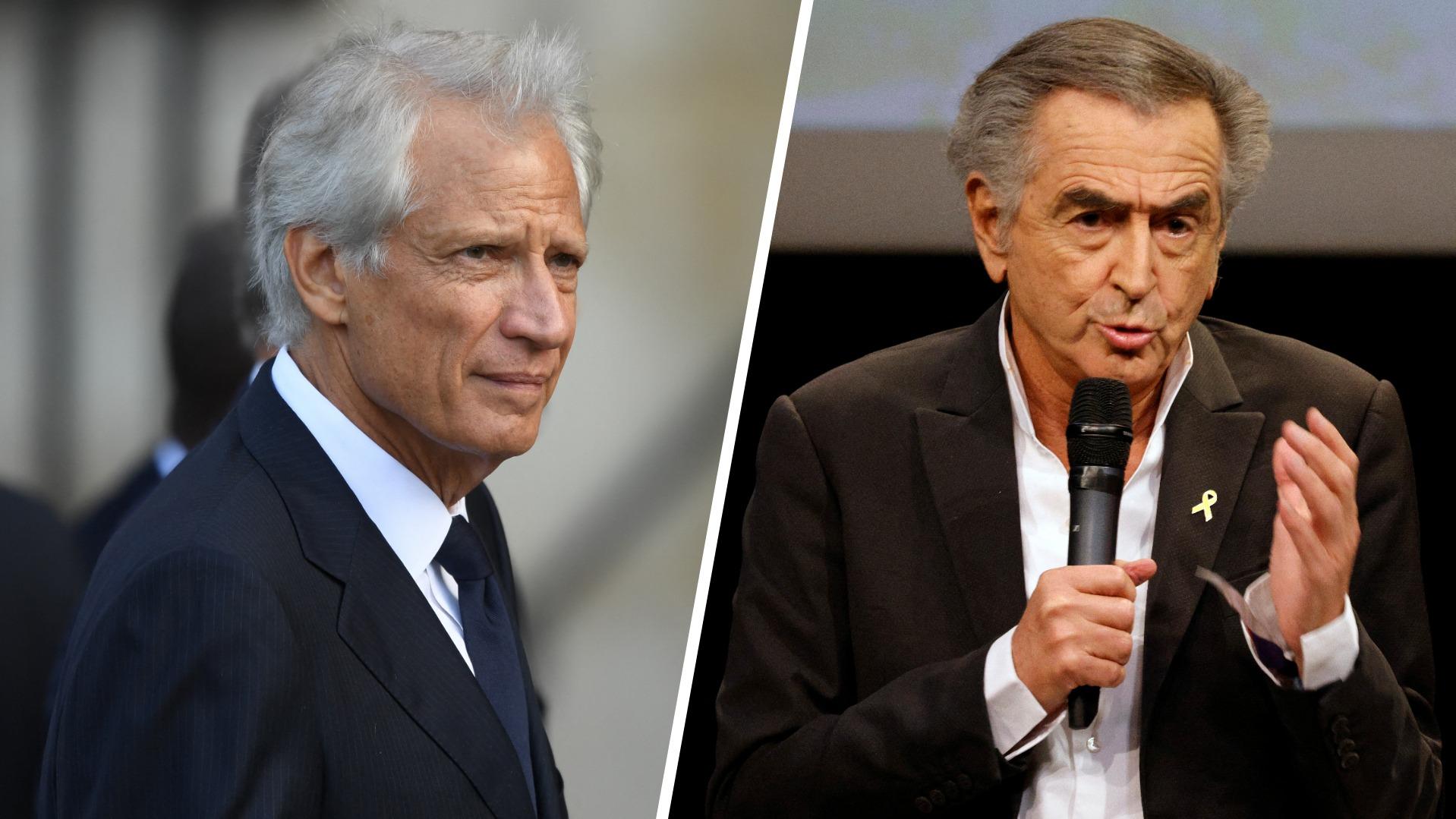 «Pas de place pour de tels propos»: Dominique de Villepin répond vertement à Bernard-Henri Lévy après ses accusations d'antisémitisme