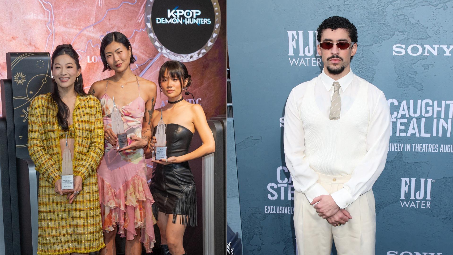 Le trio Huntr/x du film KPop Demon Hunters embarque Bad Bunny dans un sketch du Saturday Night Live
