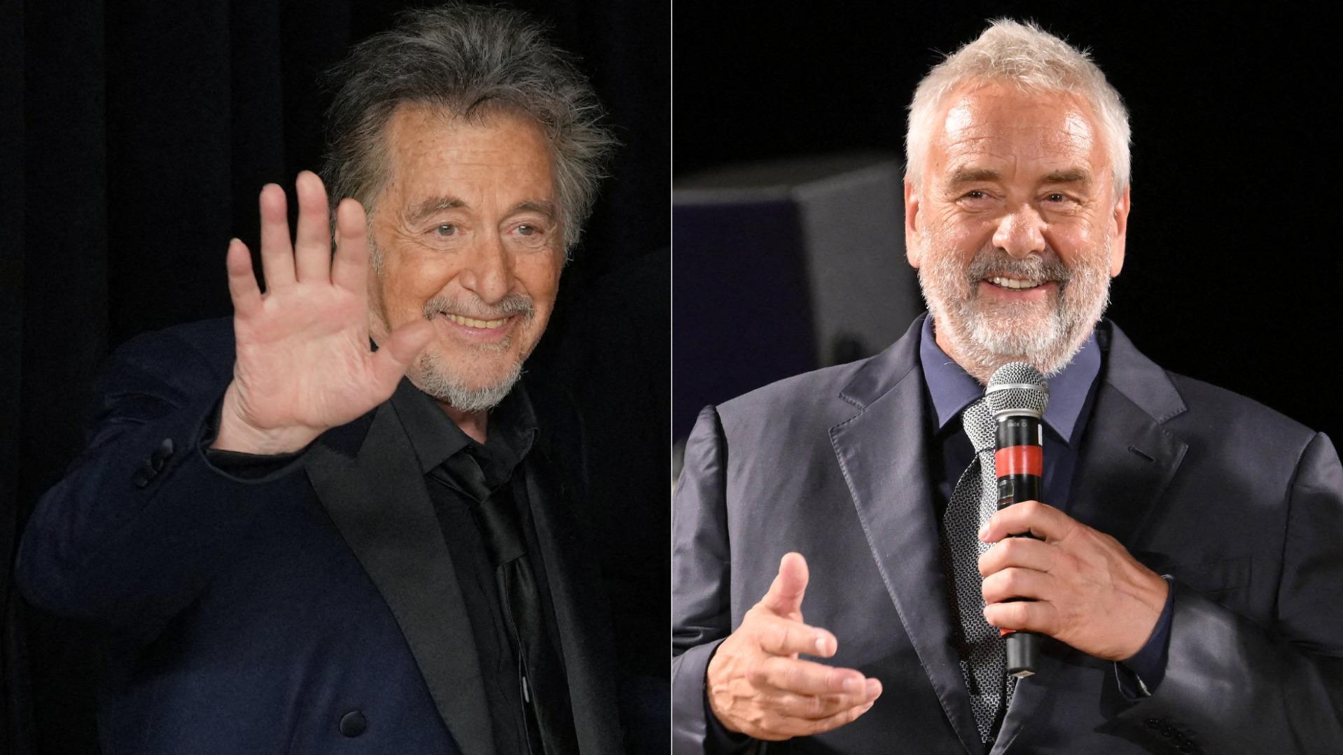 Al Pacino débarque dans le prochain thriller de Luc Besson