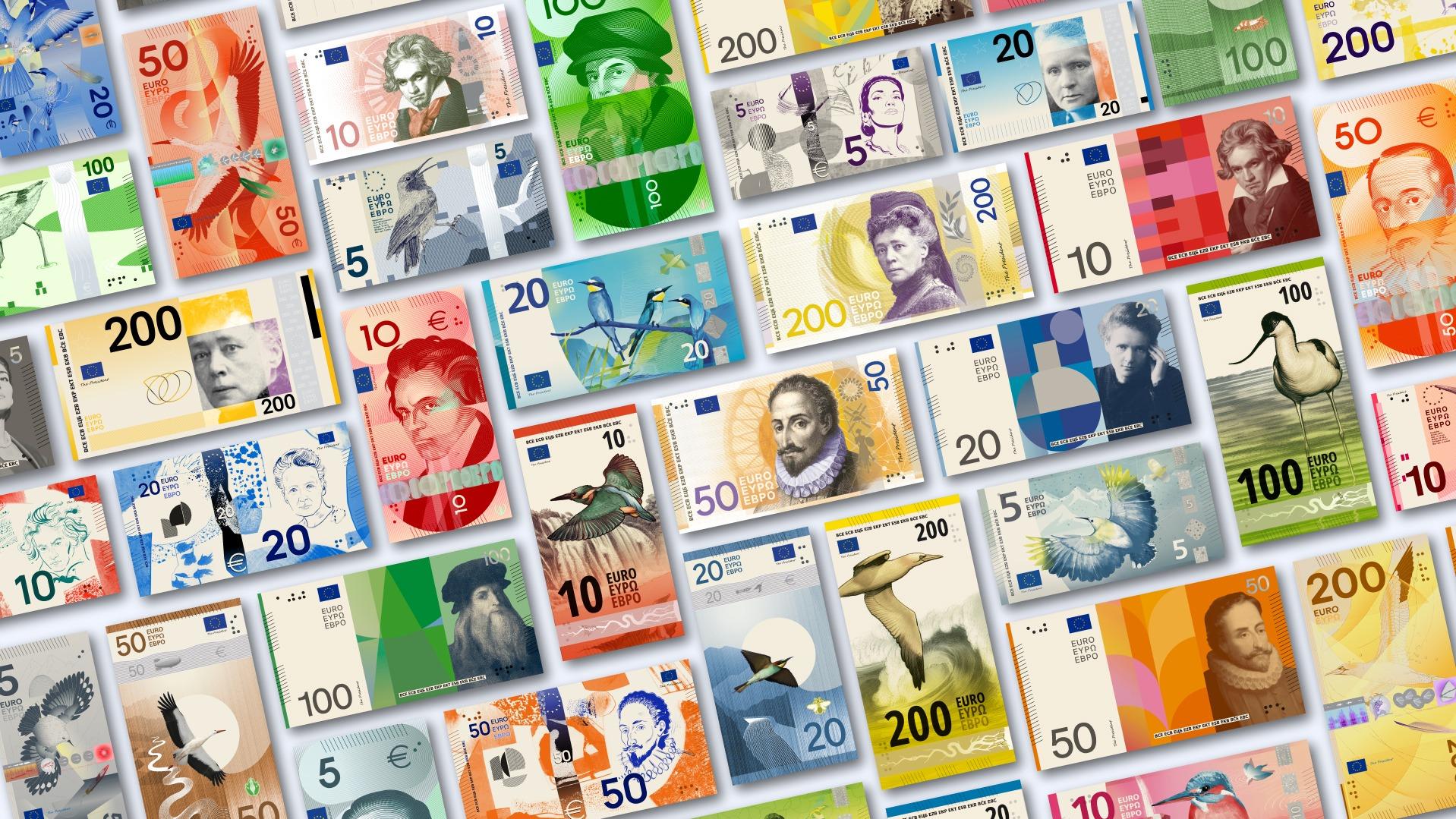 Dernières heures pour voter pour le design des futurs billets en euros : la consultation prend fin ce lundi soir
