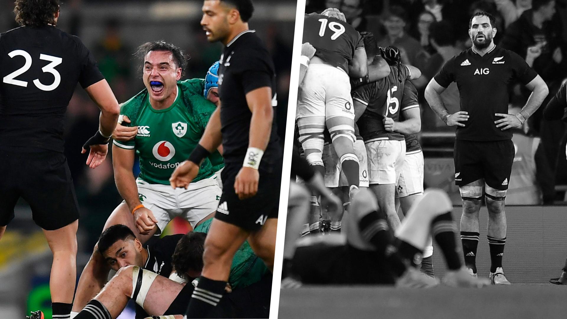 Tops/Flops Irlande-Nouvelle-Zélande : un XV du trèfle sûr de sa force, des All Blacks sans idée sans Barrett