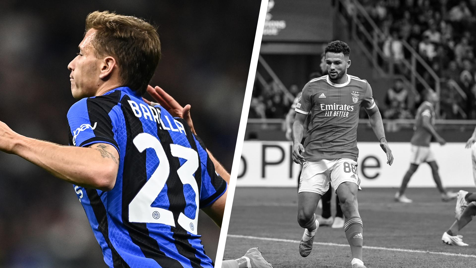 Inter - Benfica: Barella et Lautaro injouables, Ramos introuvable