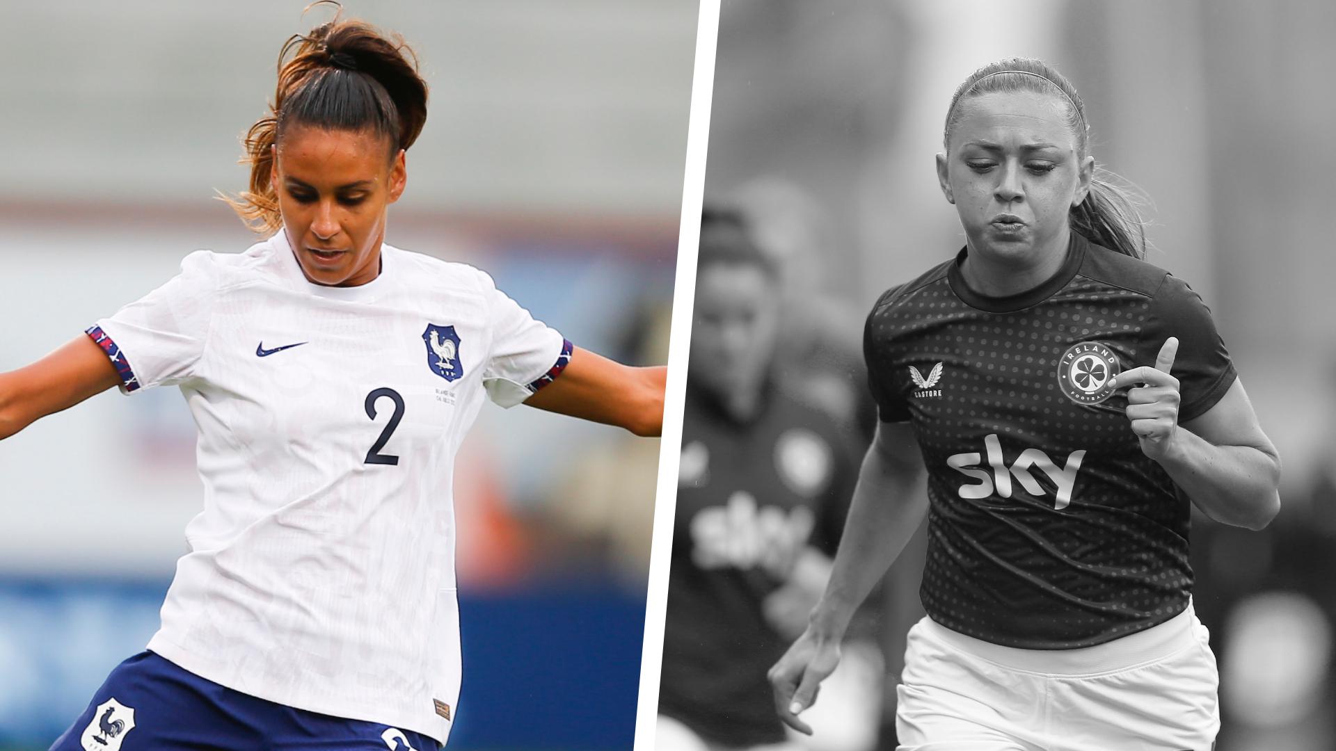 Tops/Flops d'Irlande-France : Maëlle Lakrar voit double, Katie McCabe touchée