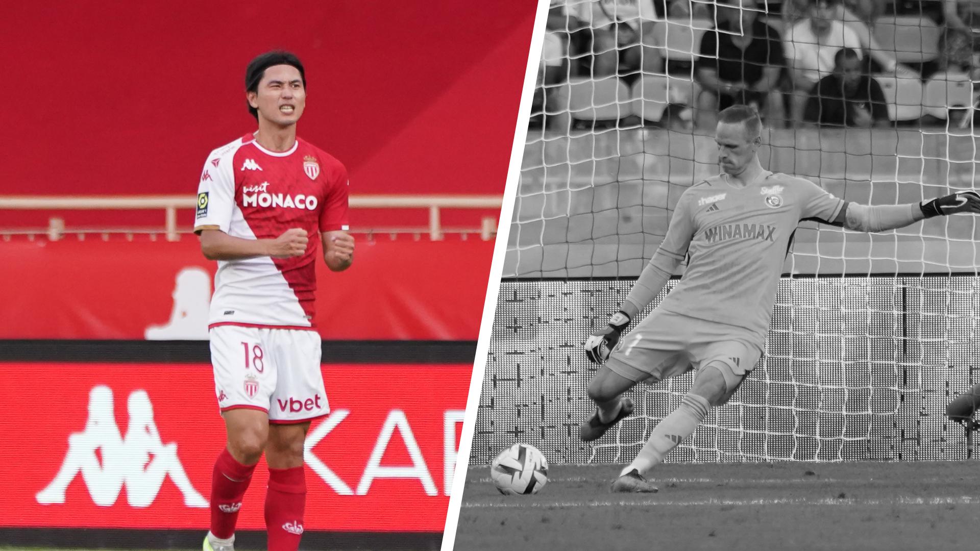 Ligue 1 : Minamino ne fait qu'une bouchée de Sels... Les tops/flops de Monaco-Strasbourg