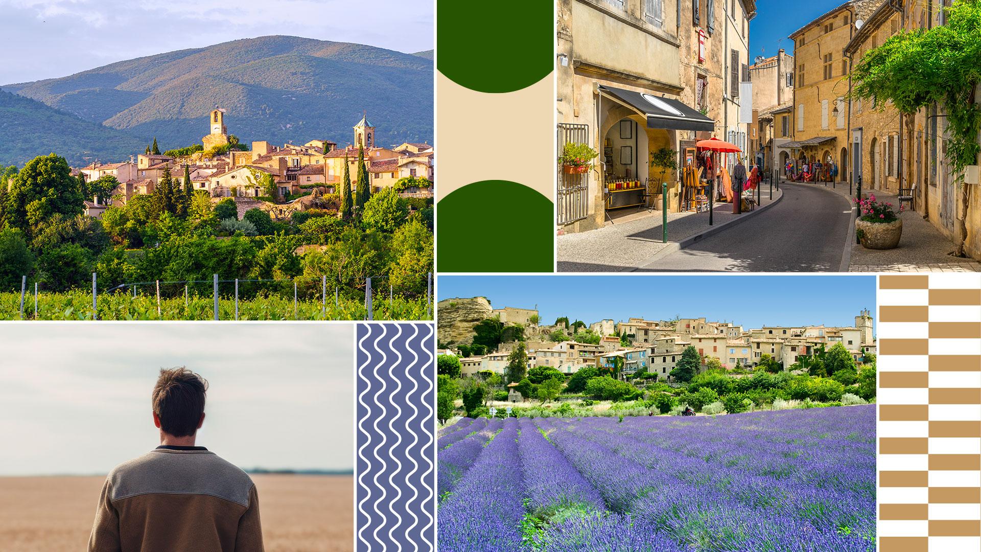 Vladimir a passé ses vacances dans à Lourmarin, dans le Luberon, qui figure parmi les plus beaux villages de France.