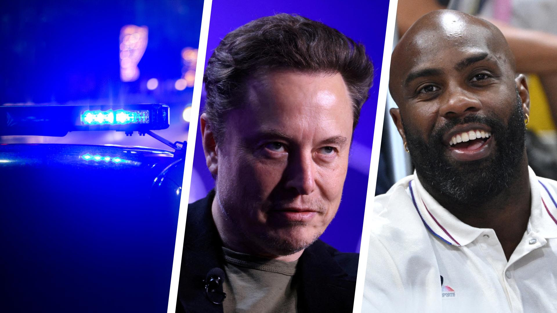 Une bénévole des JO retrouvée morte, cyberattaque pendant l’interview de Trump par Musk, Teddy Riner se tourne vers 2028... Les 3 infos à retenir à la mi-journée