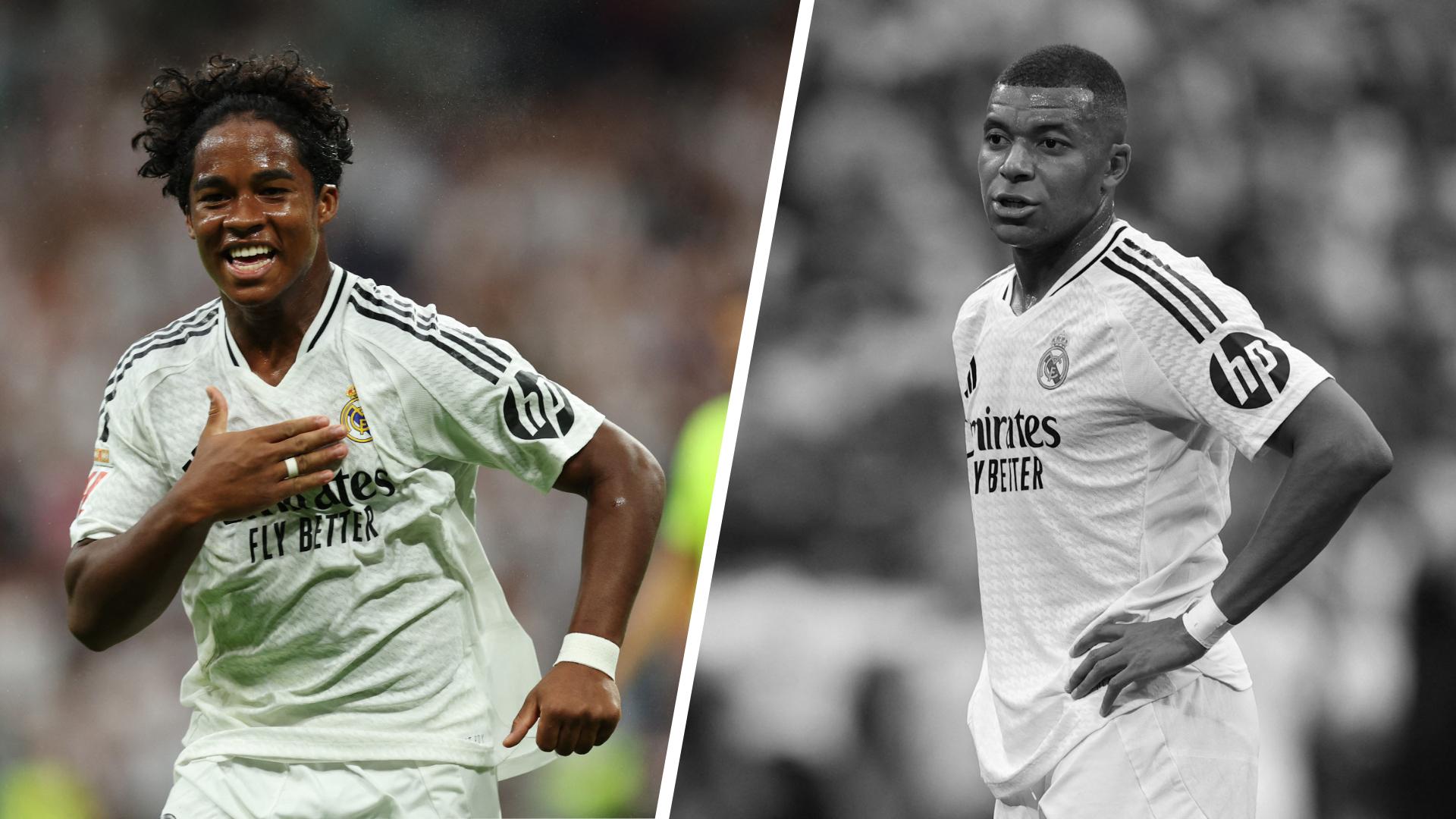 Liga : Endrick marque d’entrée, Mbappé rate le coche... les tops/flops de Real Madrid-Valladolid