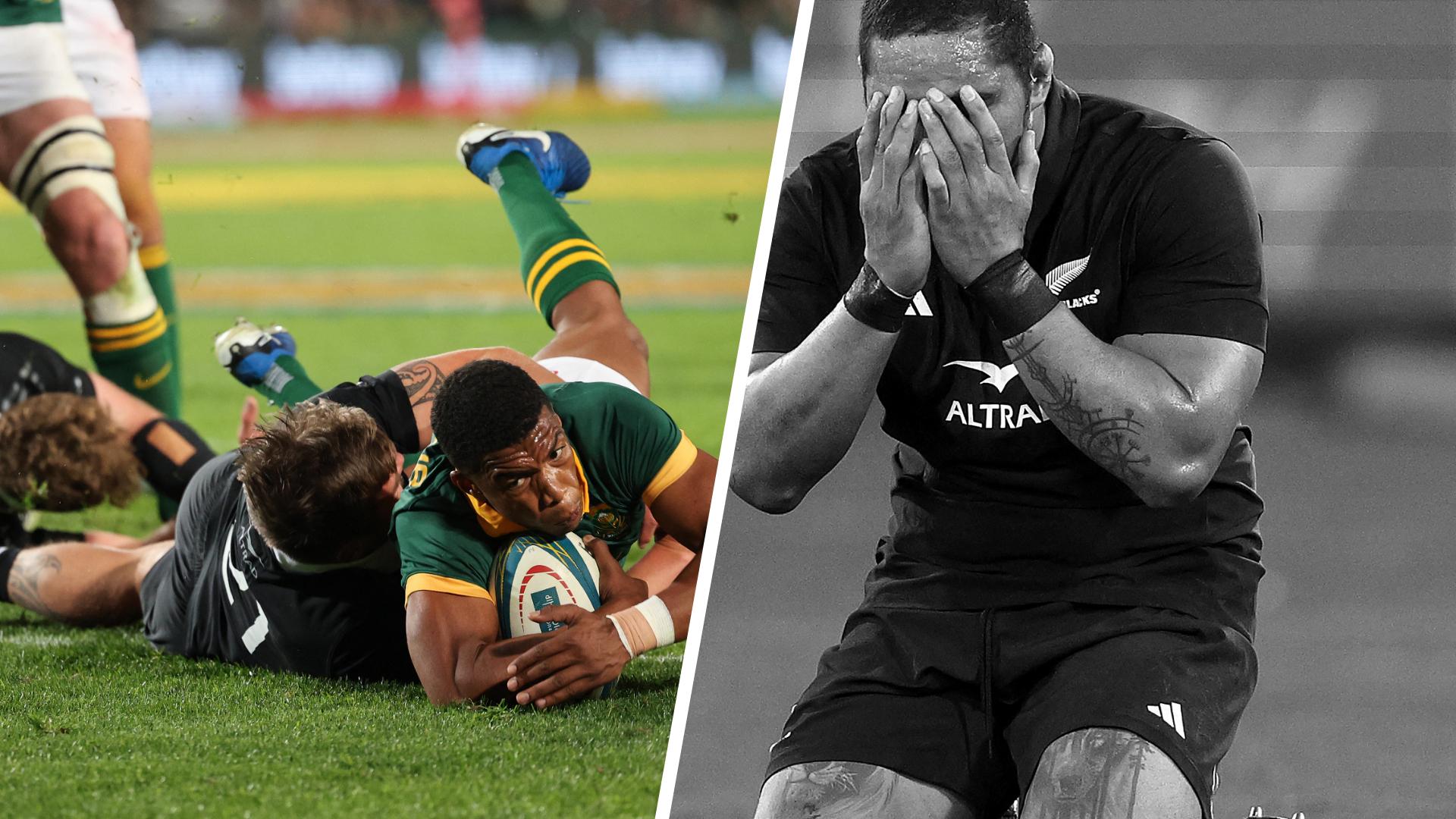 Afrique du Sud - Nouvelle-Zélande : le «bomb squad» a eu raison des All Blacks malgré un grand Caleb Clarke... Les tops et les flops