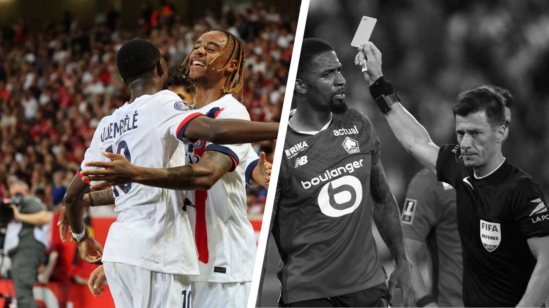 Lille-PSG: Barcola et Dembélé brillent encore et toujours, les Dogues ont manqué de mordant... Les tops/flops