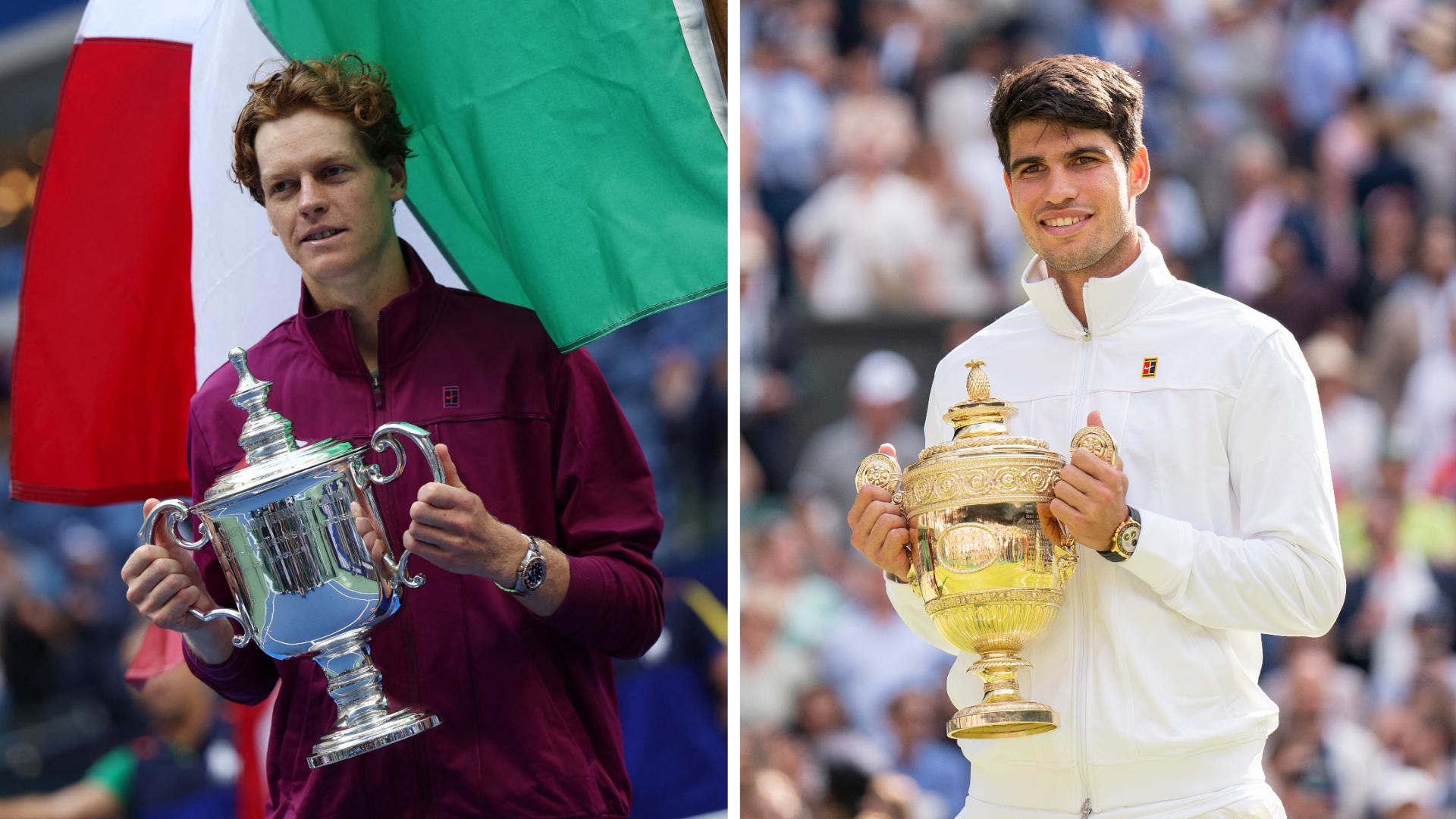 Le duo Sinner-Alcaraz a pris le pouvoir à la tête du tennis mondial