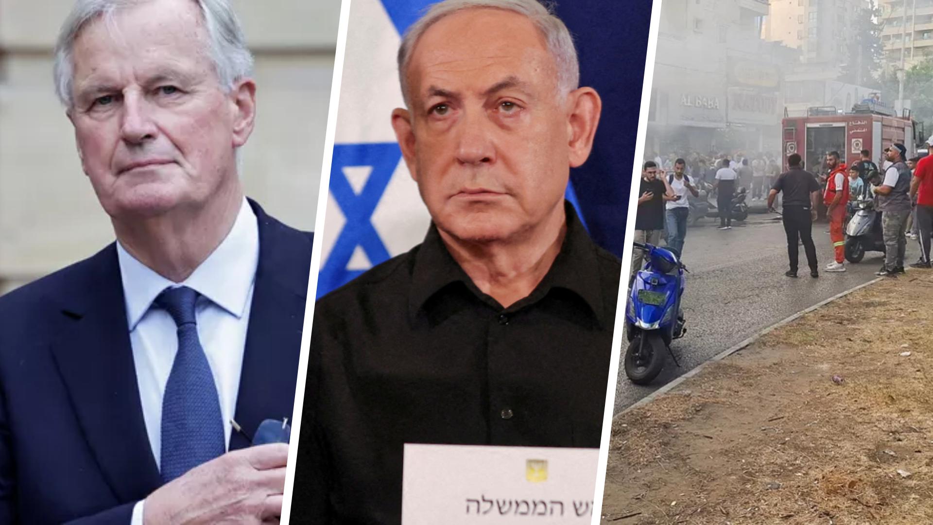 Barnier mène ses dernières consultations, Netanyahou visé par un complot, Berlin s’inquiète d’une escalade au Proche-Orient... Les 3 infos à retenir à la mi-journée