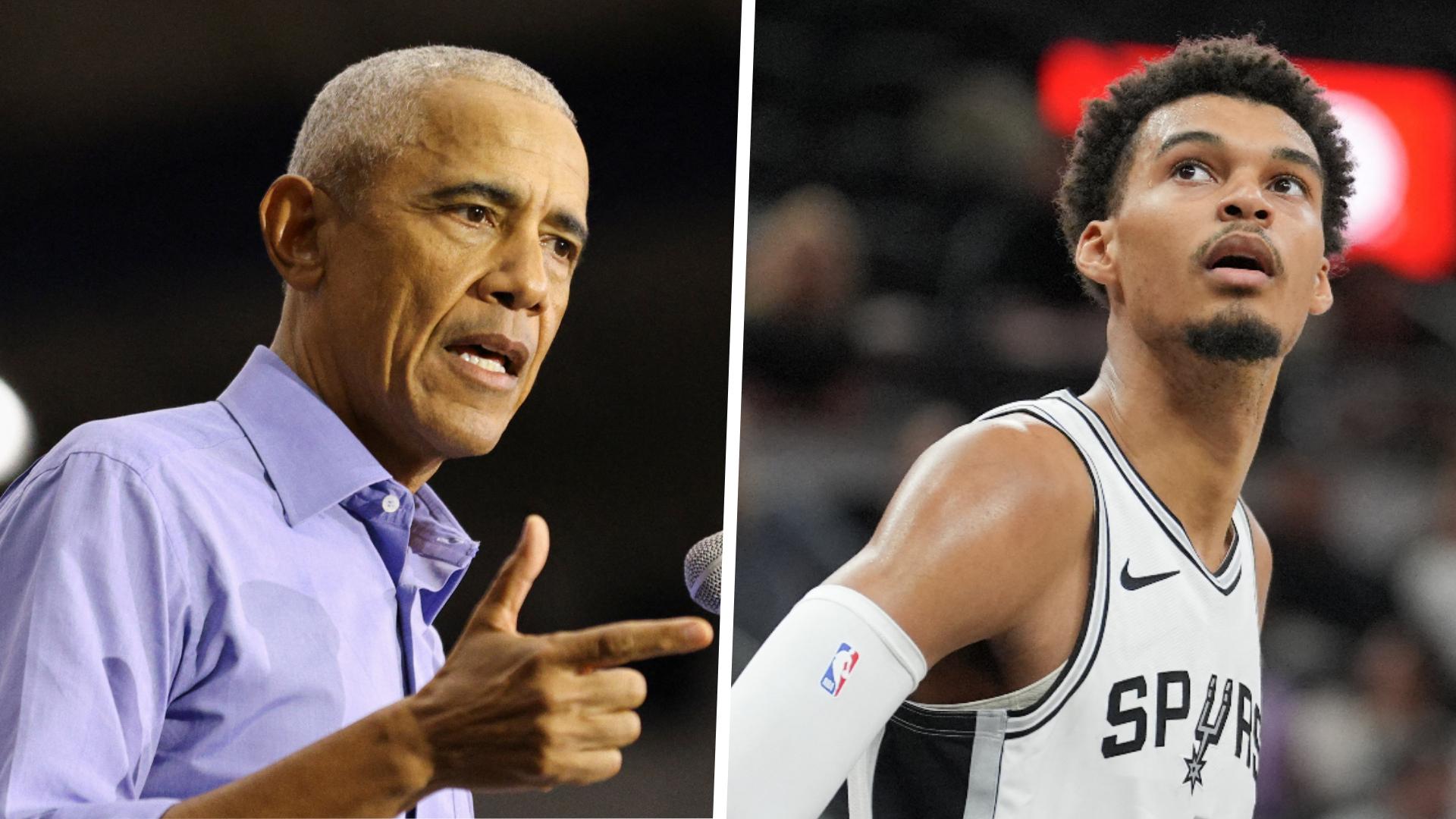 NBA : Barack Obama évoque son admiration pour... Victor Wembanyama