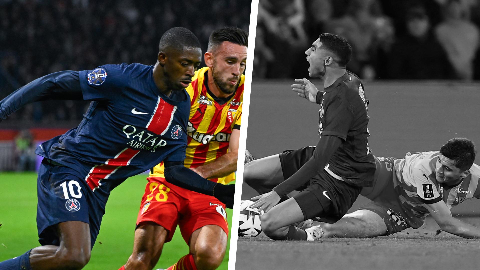 PSG-Lens : Dembélé retrouve de l’efficacité, Khusanov voit rouge... Les tops et flops