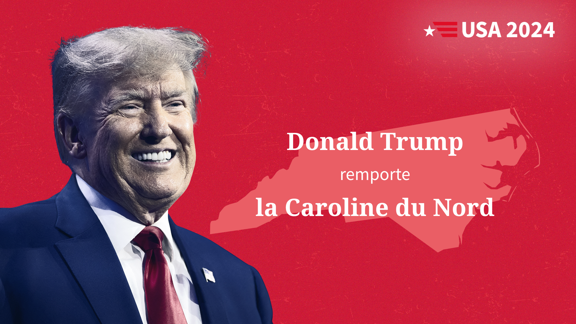 Élection présidentielle américaine : Donald Trump donné gagnant en Caroline du Nord