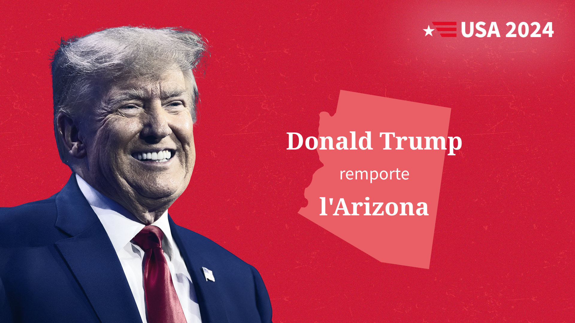 Élection présidentielle américaine : Donald Trump décroche l’Arizona