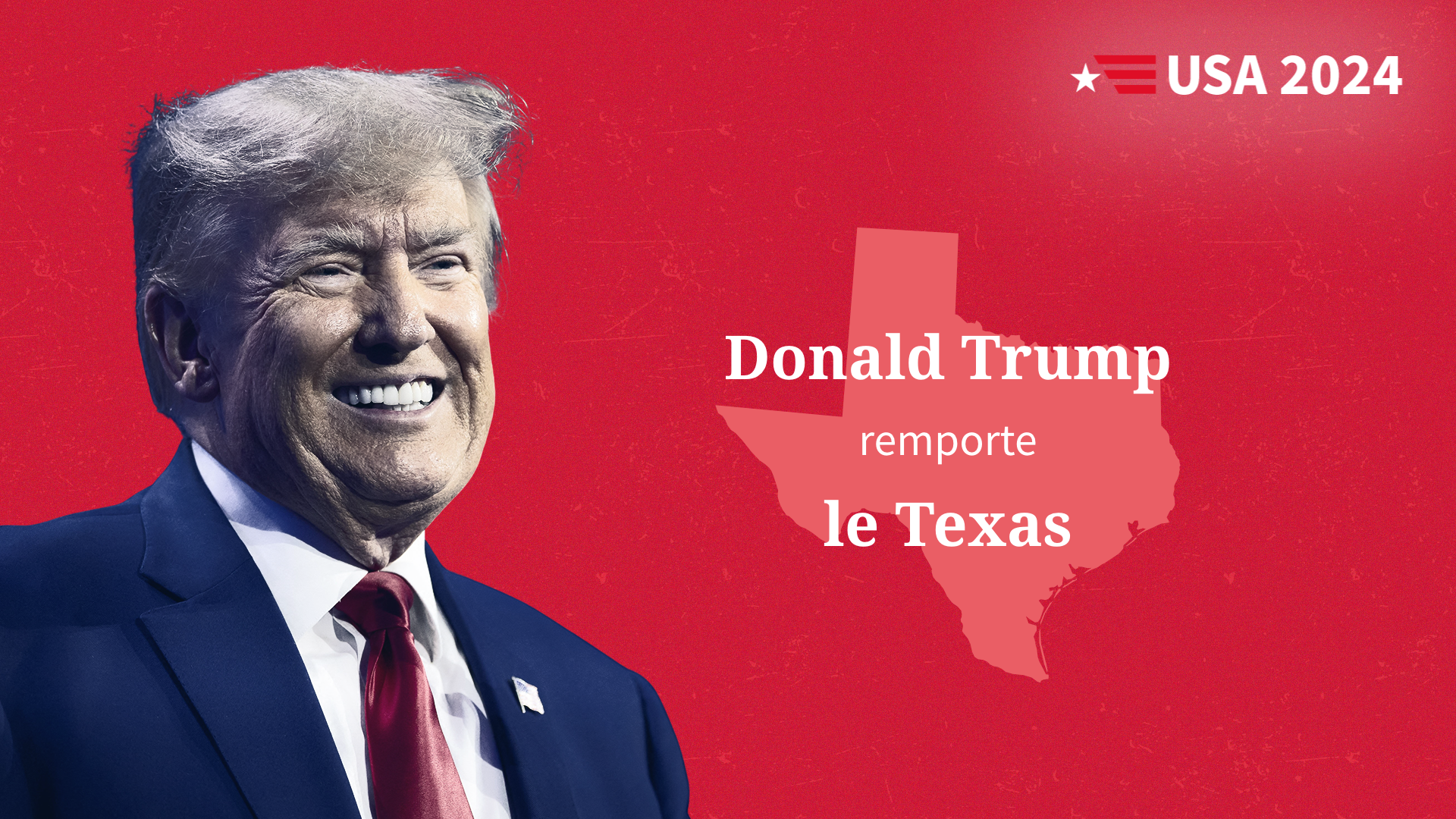 Élection présidentielle américaine : Donald Trump s’adjuge le Texas