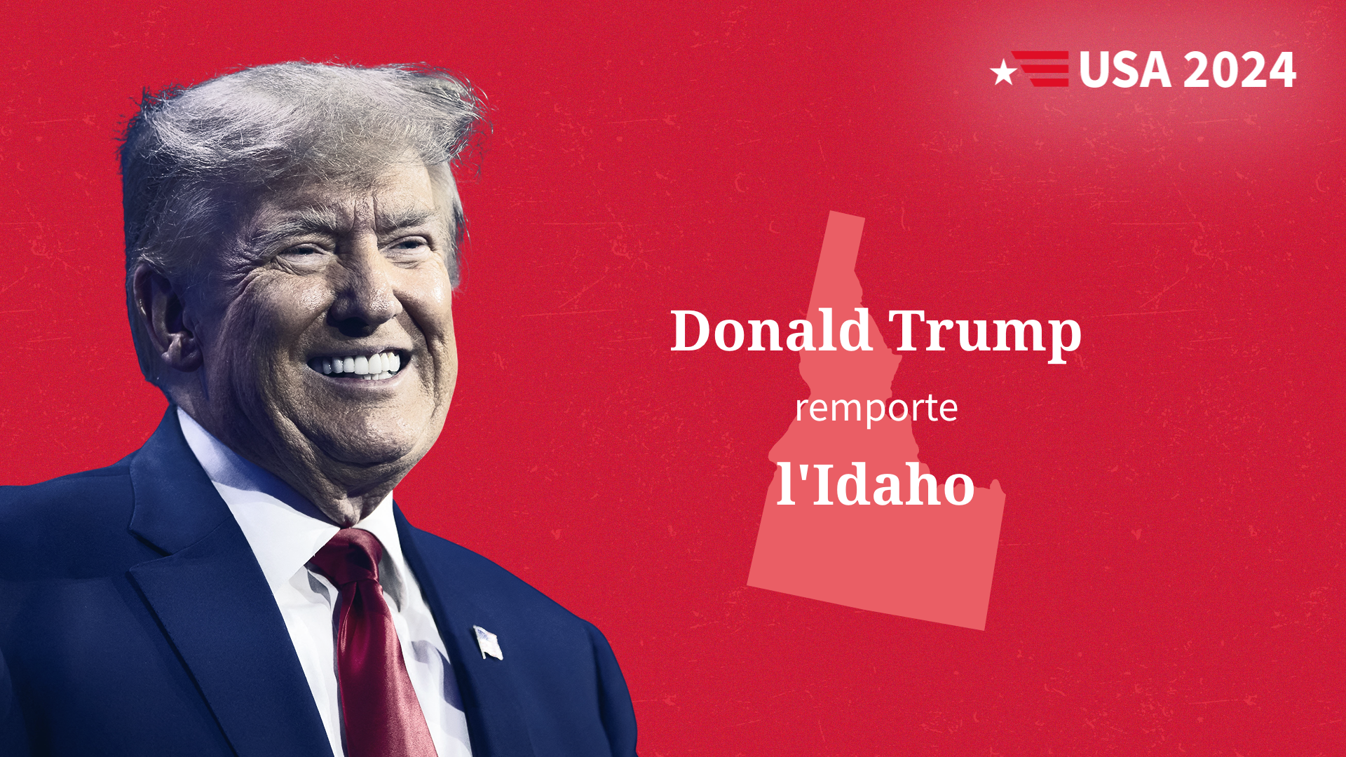 Élection présidentielle américaine : Donald Trump empoche l’Idaho