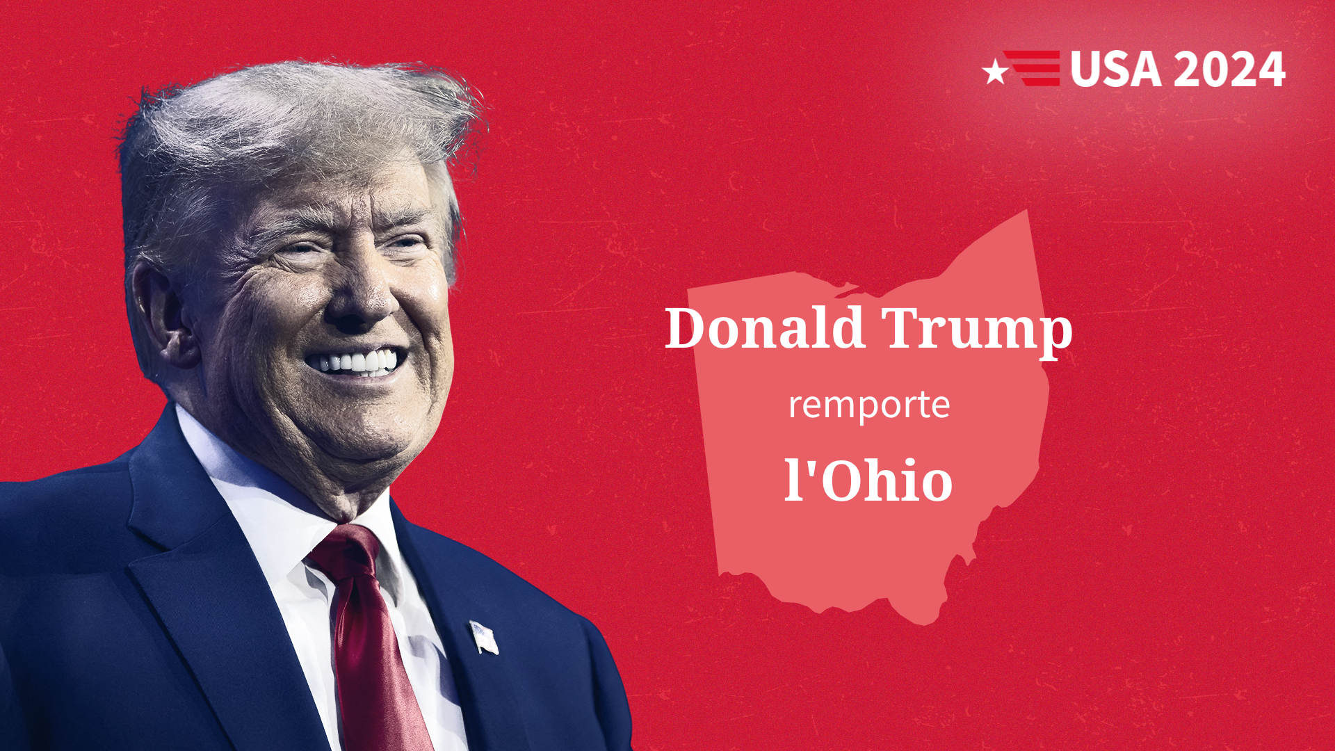 Élection présidentielle américaine : Donald Trump remporte l’Ohio