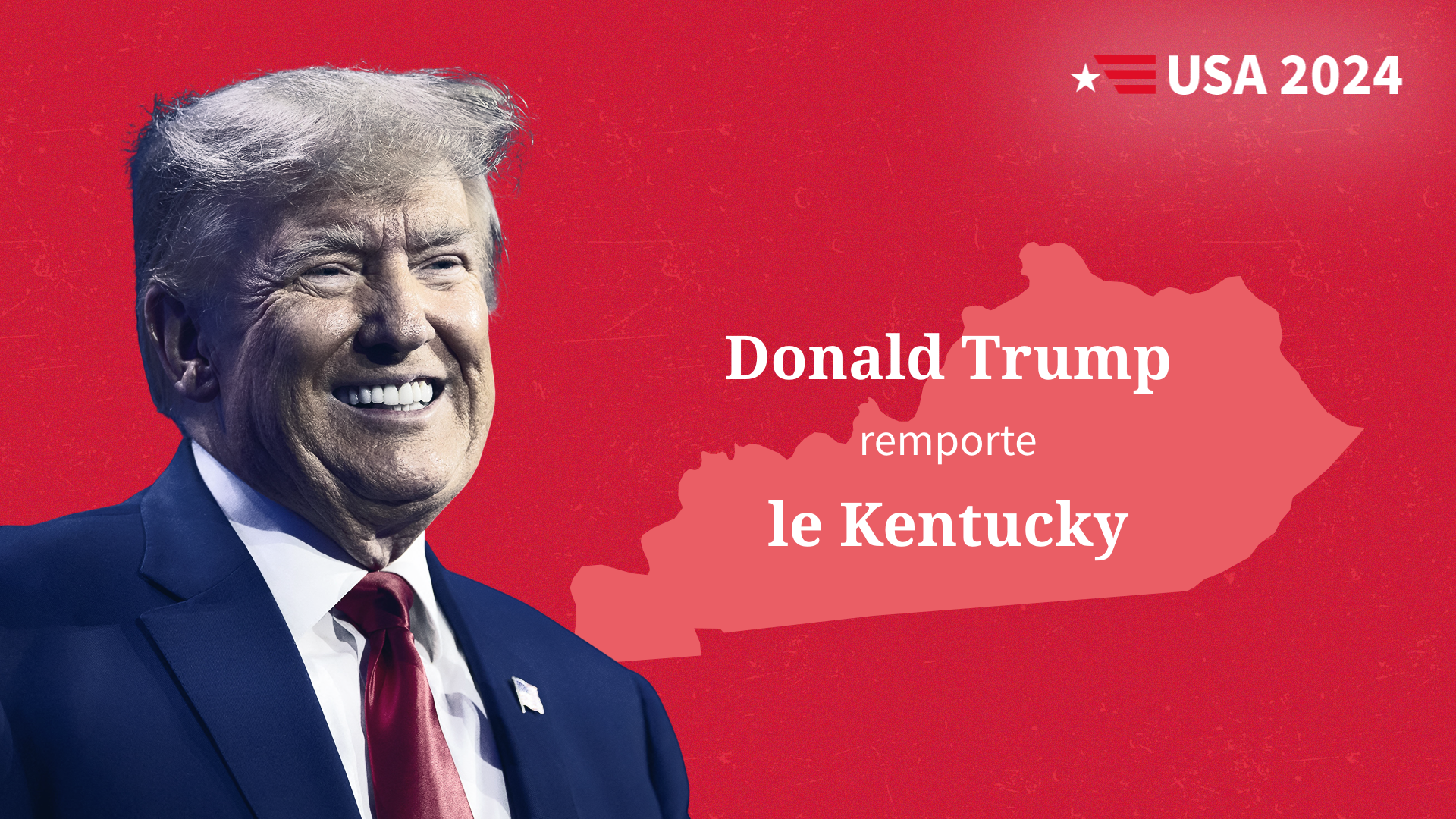 Élection présidentielle américaine : Donald Trump s’adjuge le Kentucky