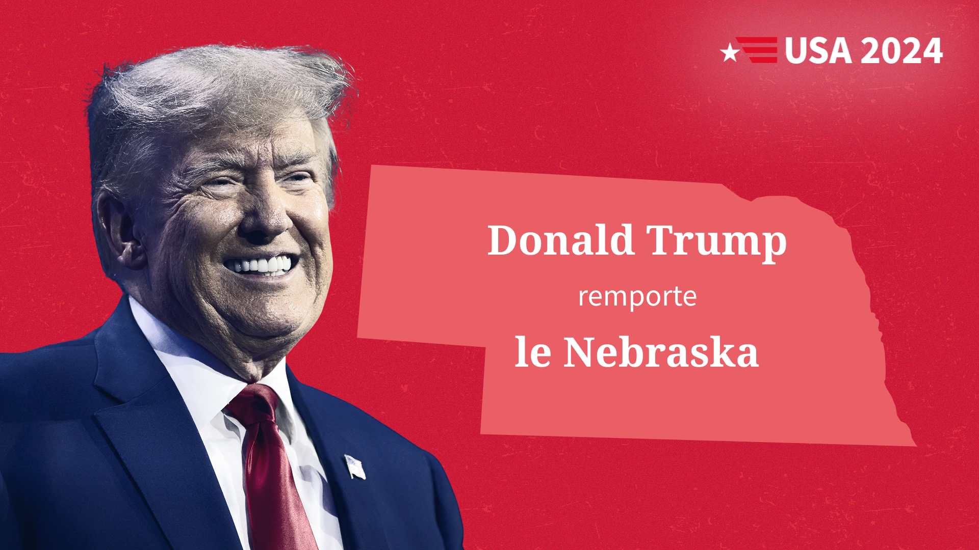 Élection présidentielle américaine : Donald Trump donné gagnant dans le Nebraska