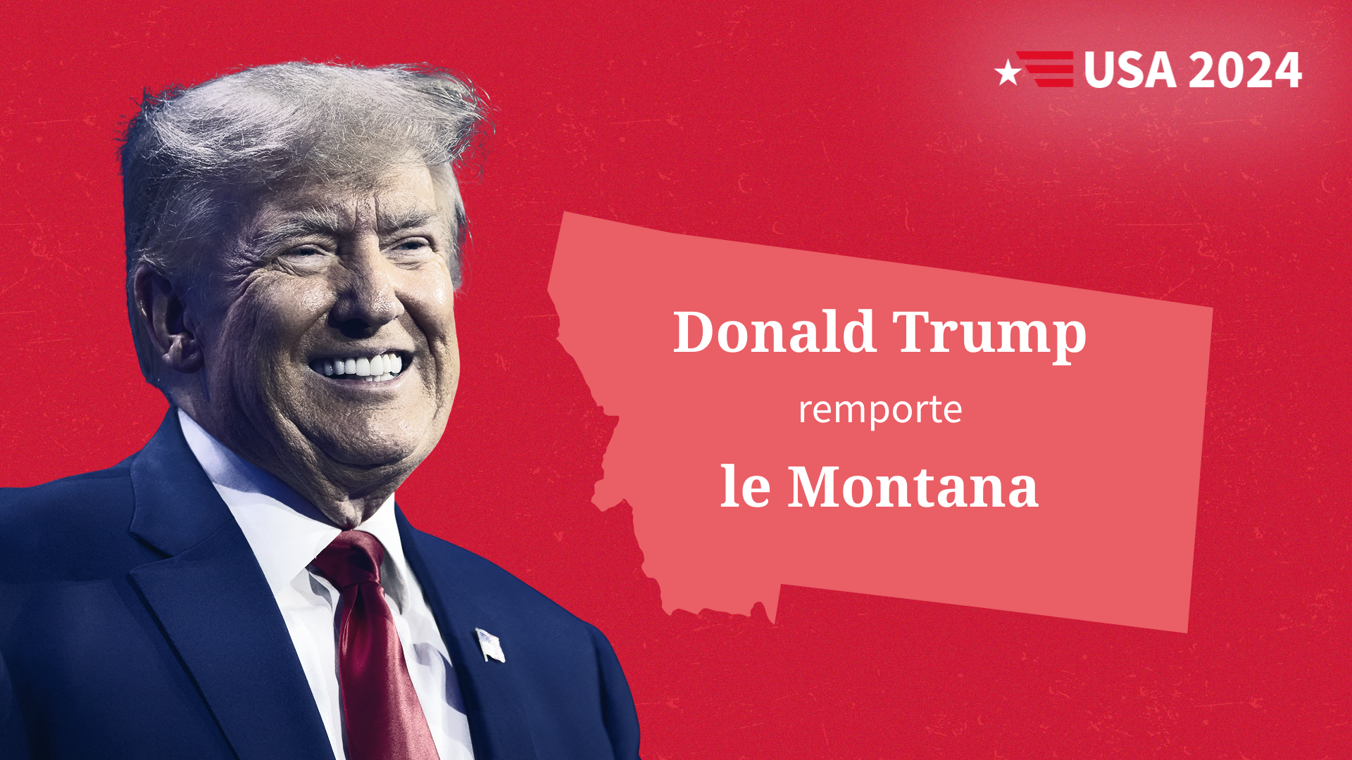 Élection présidentielle américaine : Donald Trump enlève le Montana