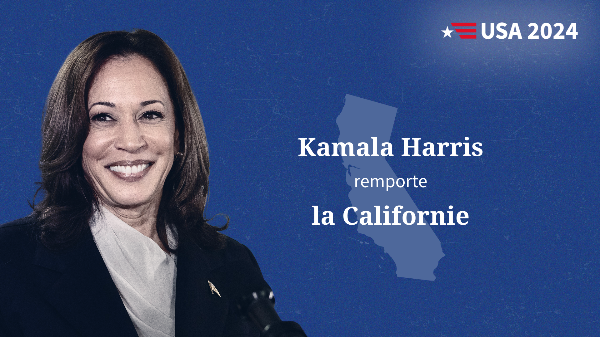 Élection présidentielle américaine : Kamala Harris vainqueur en Californie, dans l’Oregon et l’État de Washington