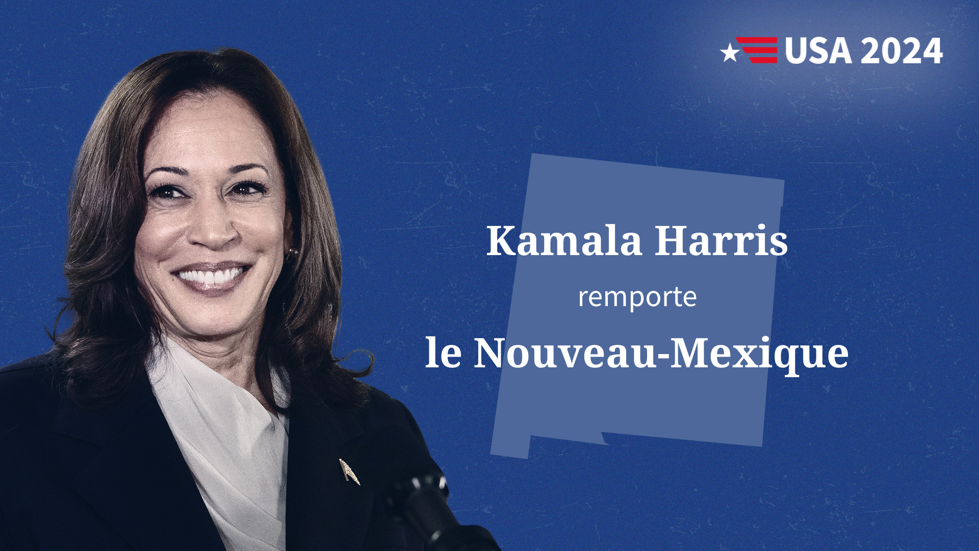 Élection présidentielle américaine : Kamala Harris décroche le Nouveau-Mexique