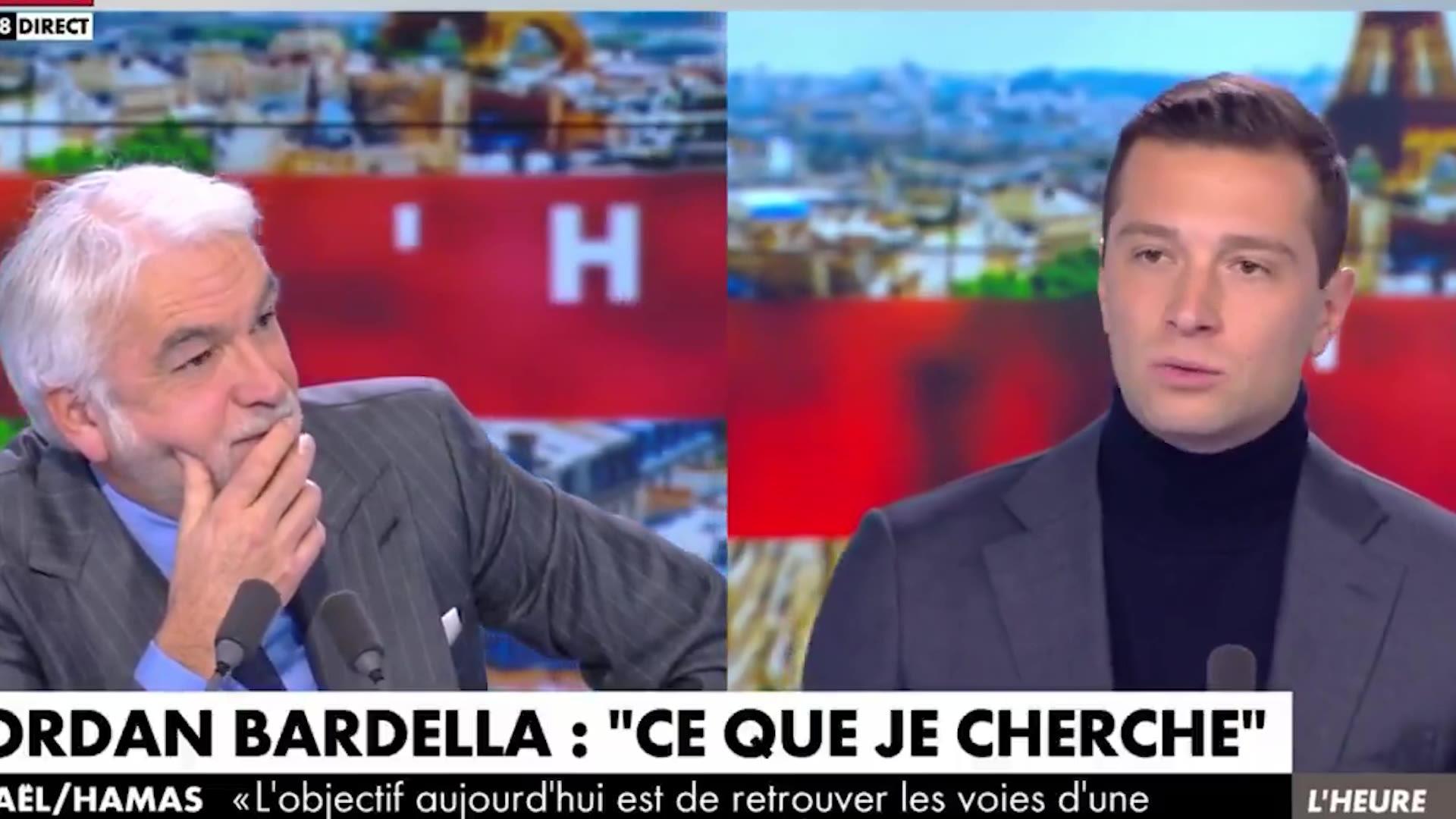 Vous vous trompez gravement : Jordan Bardella et Pascal Praud croisent le fer sur CNews