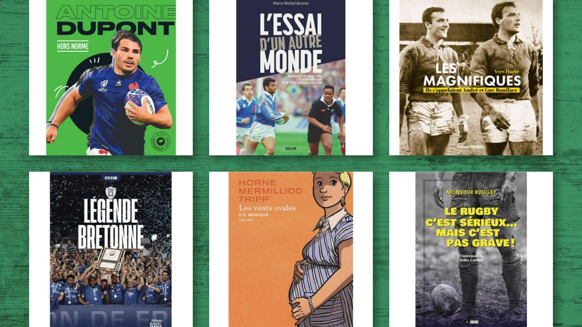 Rugby : la petite bibliothèque idéale de Noël