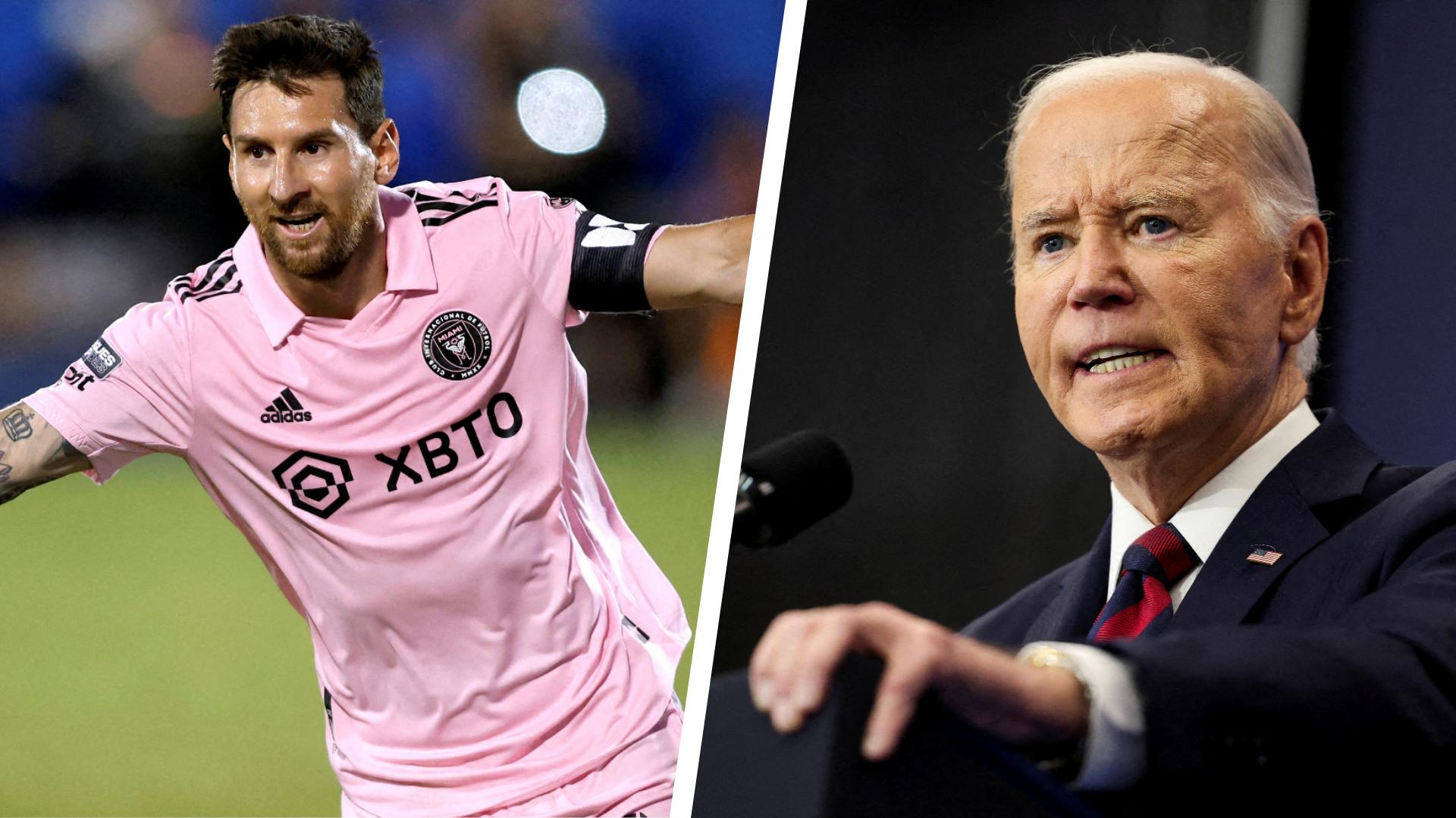 Foot : Lionel Messi bientôt récompensé par... Joe Biden