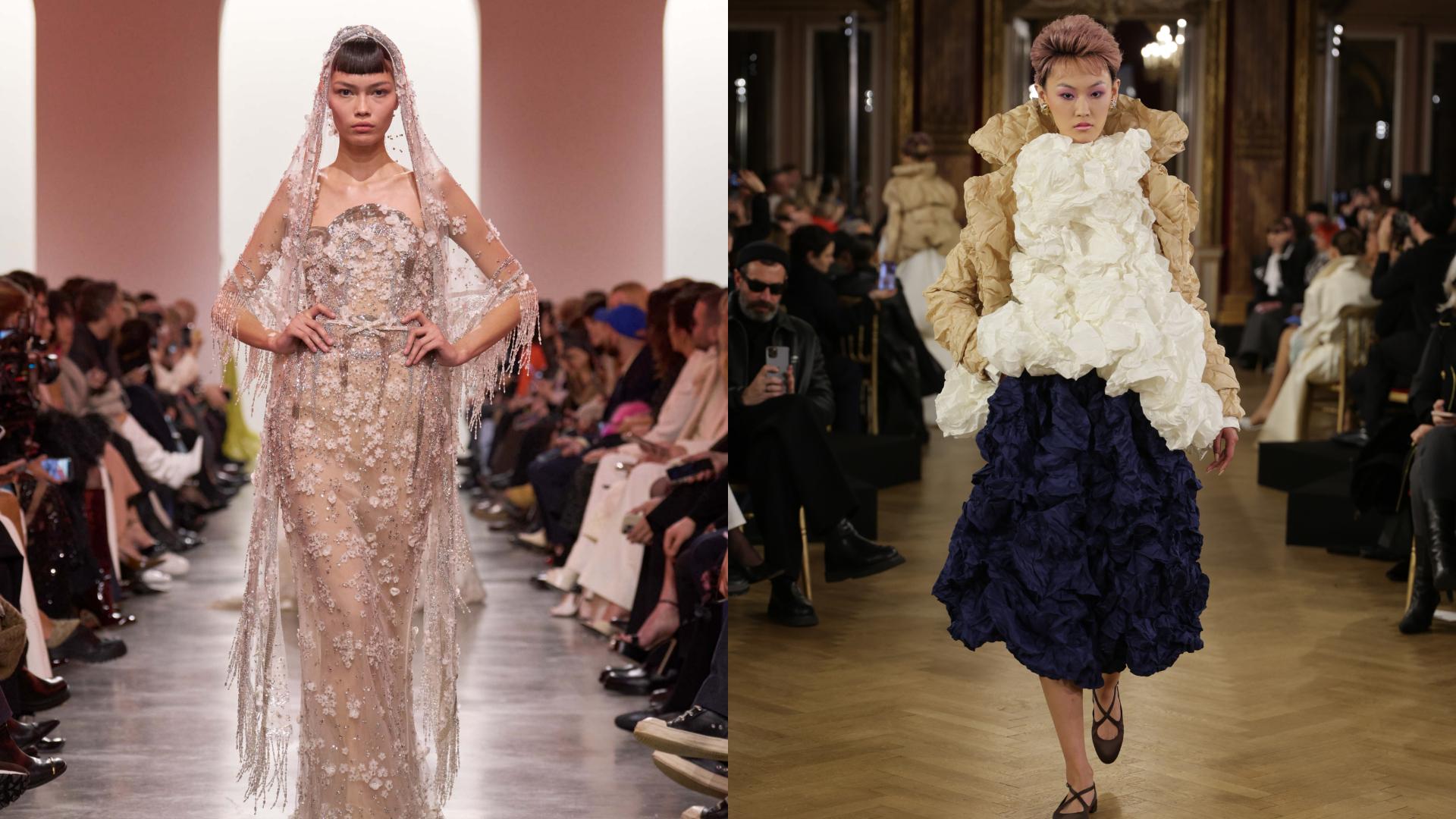 Couture : Elie Saab à fleur de peau, Viktor & Rolf sous toutes les coutures