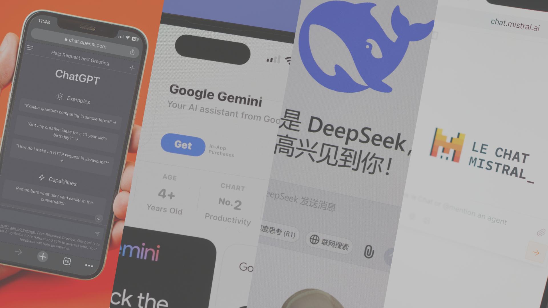 ChatGPT, Gemini, DeepSeek, Le Chat... Le Figaro a testé et comparé les principales IA génératives