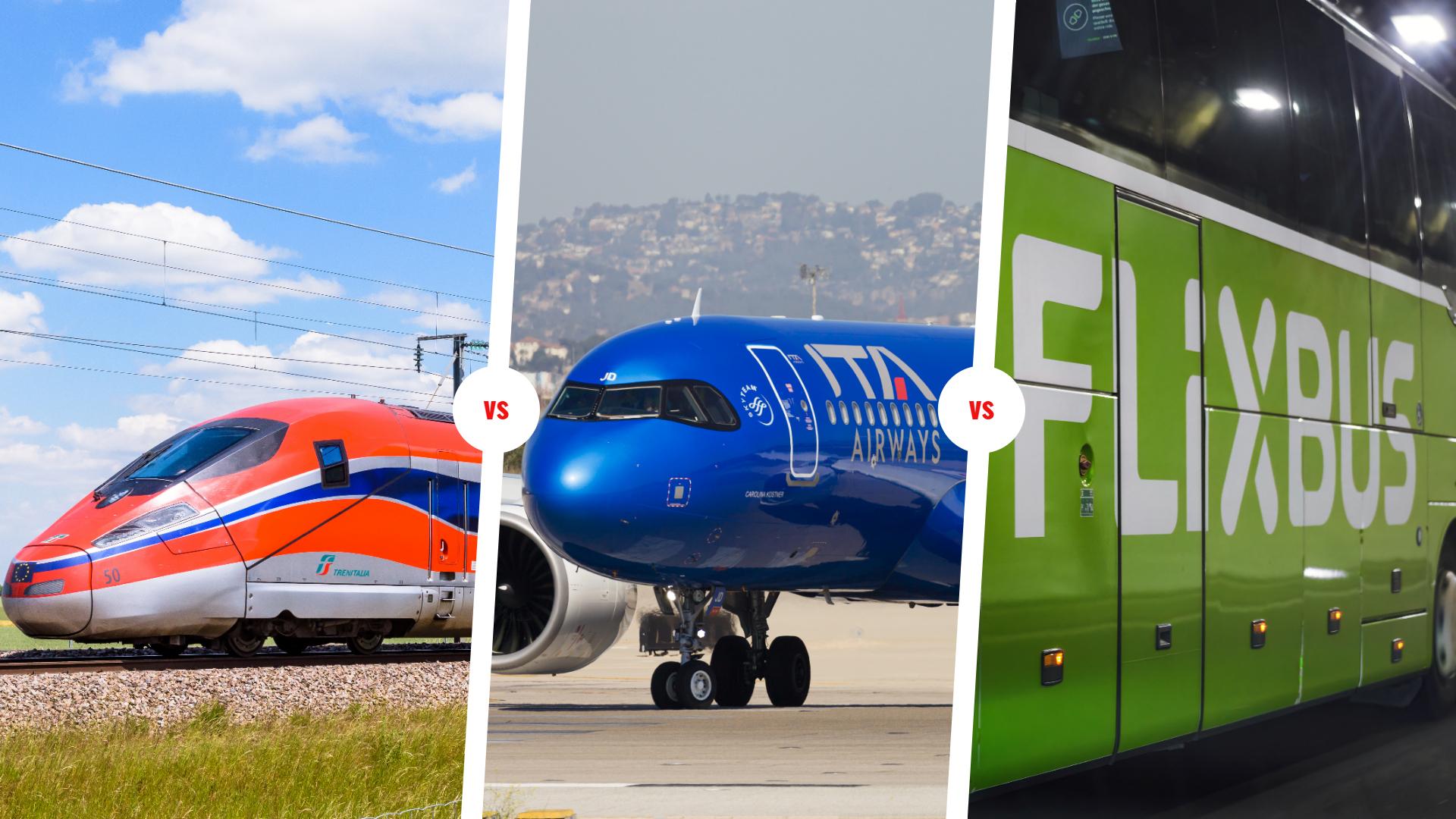 Paris-Milan en train, en avion ou en bus : quel moyen de transport est fait pour vous ?