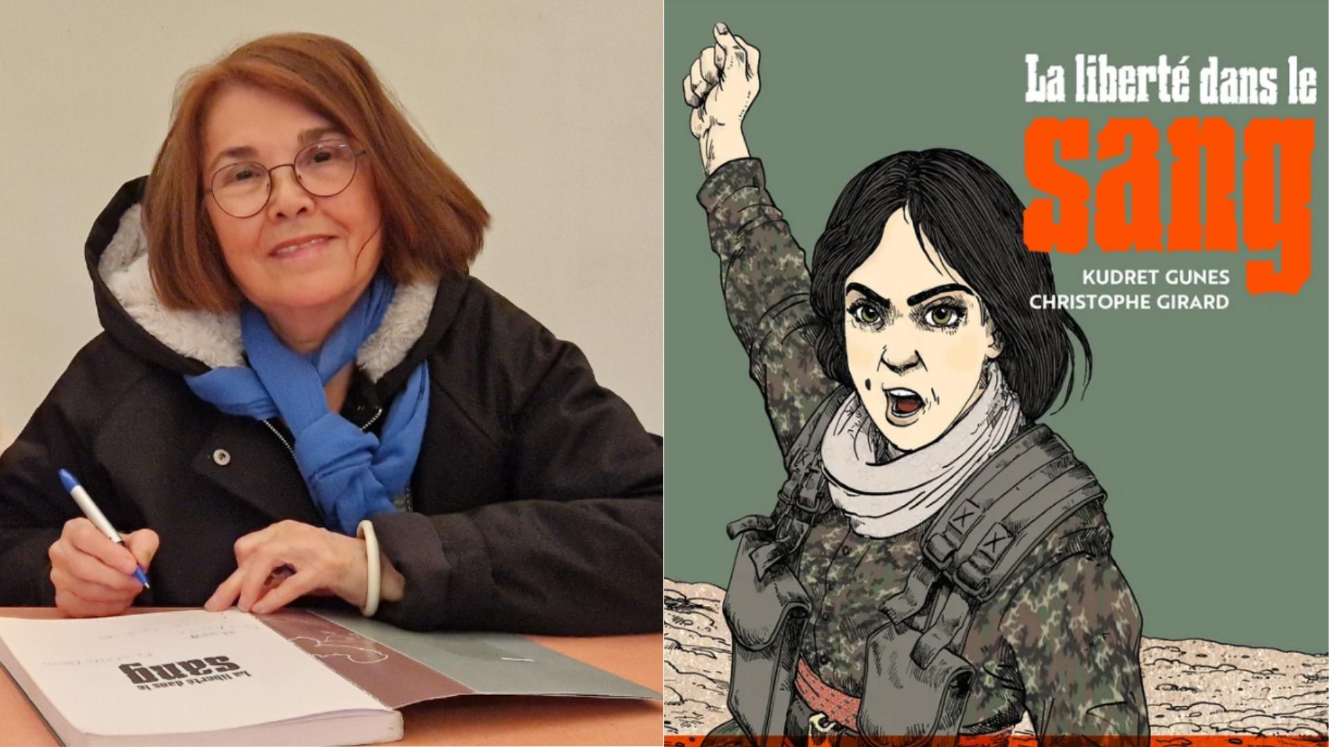 Kudret Günes, auteur franco-kurde d’une BD sur la guerre contre Daesch, retenue en Turquie pour « apologie du PKK »