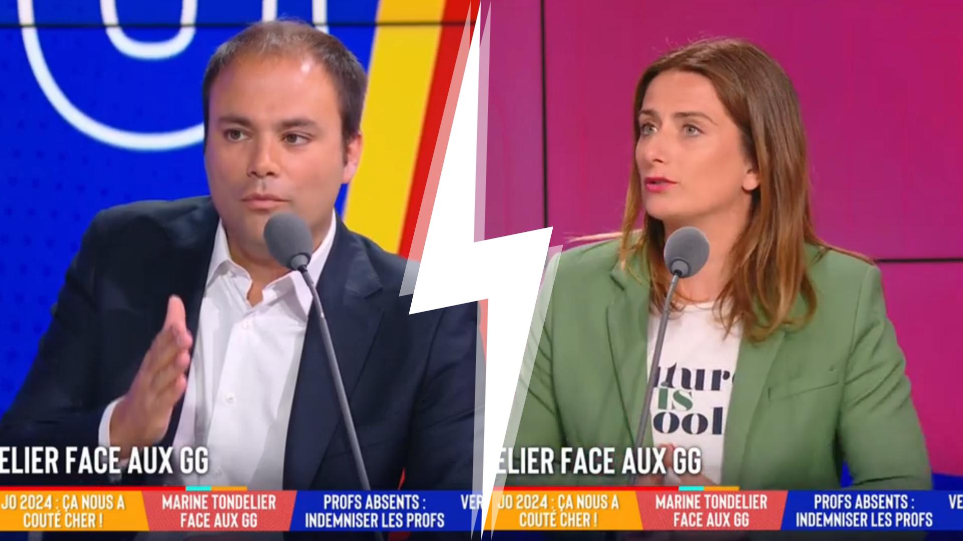 Vous ne dites pas “Khmers verts” : accrochage entre Marine Tondelier et Charles Consigny sur RMC