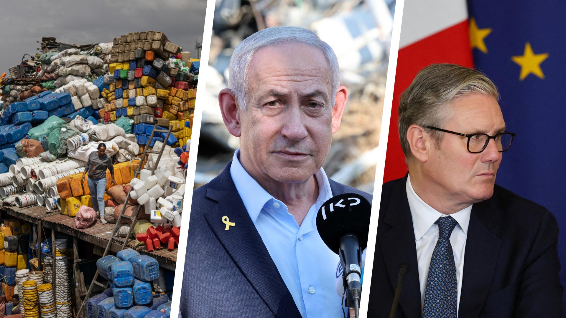 Lutte contre la pollution plastique, vers une nouvelle étape de la guerre à Gaza, accord franco-britannique sur l’immigration... Les 3 infos à retenir à la mi-journée