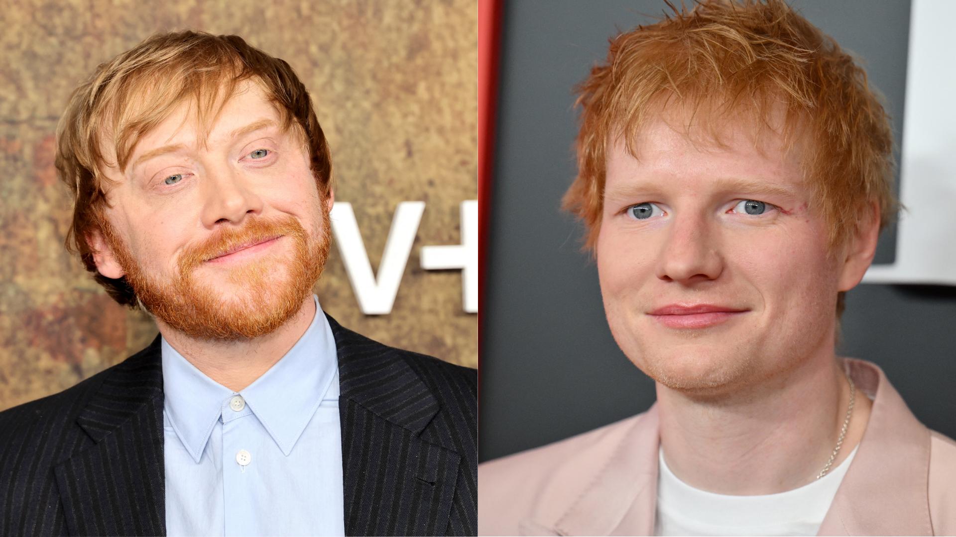 Rupert Grint, alias Ron Weasley dans Harry Potter, tourne dans le nouveau clip d’Ed Sheeran