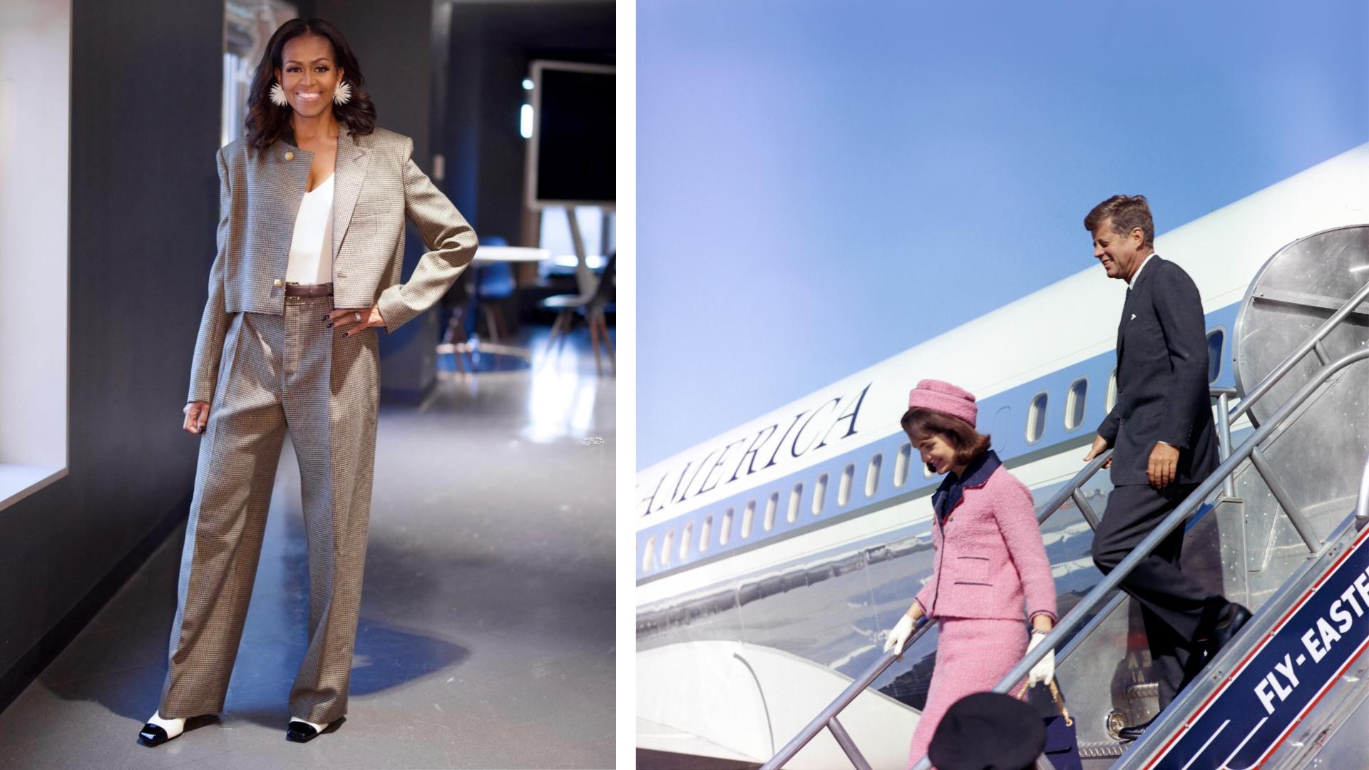 De Jackie Kennedy à Michelle Obama, pourquoi les First Ladies s’habillent-elles en Chanel?